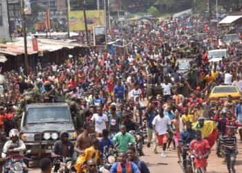Images d'archive d'une manifestation de l'opposition à Conakry