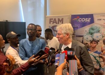 Philippe Doucet, journaliste sportif reconnu, est arrivé à Conakry le 12 février 2025