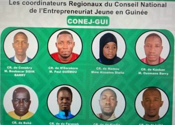 Présentation des Coordinateurs Régionaux du Conseil National de l’Entrepreneuriat Jeune en Guinée (CONEJ-GUI)