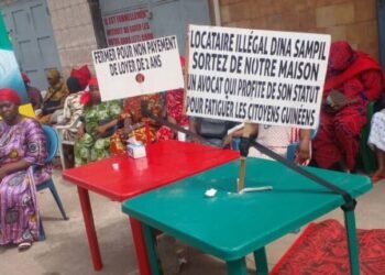 Kaloum: les bureaux de Me sampil fermés pour non payement.