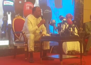 Société : le ministre de l&rsquo;énergie et de l&rsquo;hydraulique Aboubacar Camara parle en langue nationale sur les defis avancés pour un accès durable à l&rsquo;eau