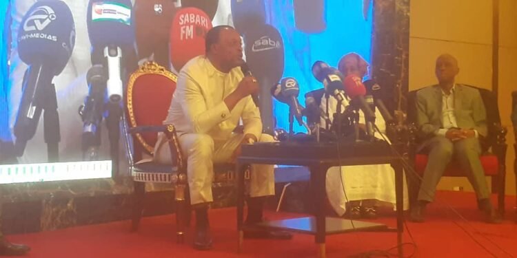 Société : le ministre de l’énergie et de l’hydraulique Aboubacar Camara parle en langue nationale sur les defis avancés pour un accès durable à l’eau