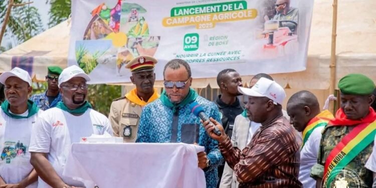 𝐋𝐚𝐧𝐜𝐞𝐦𝐞𝐧𝐭 𝐨𝐟𝐟𝐢𝐜𝐢𝐞𝐥 𝐝𝐞 𝐥𝐚 𝐜𝐚𝐦𝐩𝐚𝐠𝐧𝐞 𝐚𝐠𝐫𝐢𝐜𝐨𝐥𝐞 𝟐𝟎𝟐𝟓.  𝗟𝗲 𝗠𝗶𝗻𝗶𝘀𝘁𝗿𝗲 𝗱𝗲 𝗹’𝗘𝗻𝗲𝗿𝗴𝗶𝗲, 𝗱𝗲 𝗹’𝗛𝘆𝗱𝗿𝗮𝘂𝗹𝗶𝗾𝘂𝗲 𝗲𝘁 𝗱𝗲𝘀 𝗛𝘆𝗱𝗿𝗼𝗰𝗮𝗿𝗯𝘂𝗿𝗲𝘀 𝗹𝗮𝗻𝗰𝗲 𝗼𝗳𝗳𝗶𝗰𝗶𝗲𝗹𝗹𝗲𝗺𝗲𝗻𝘁 𝗹𝗮 𝗰𝗮𝗺𝗽𝗮𝗴𝗻𝗲 𝗮𝗴𝗿𝗶𝗰𝗼𝗹𝗲 𝟮𝟬𝟮𝟱 𝗱𝗮𝗻𝘀 𝗹𝗮 𝗿é𝗴𝗶𝗼𝗻 𝗱𝗲 𝗕𝗼𝗸é.