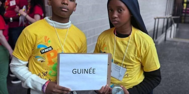 Concours international de Dictée à Montréal : La République de Guinée, sur le toit du monde.