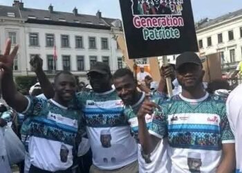 BRUXELLES: Le mouvement » Génération patriote » poursuit son périple à l’extérieur.