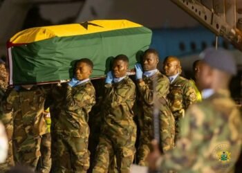 Ghana : Hommage national aux victimes du crash d’hélicoptère militaire