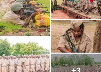 Guinée – Formation : Les nouvelles recrues du ministère de l’Enseignement pré-universitaire en immersion militaire