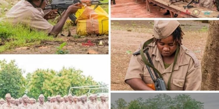Guinée – Formation : Les nouvelles recrues du ministère de l’Enseignement pré-universitaire en immersion militaire