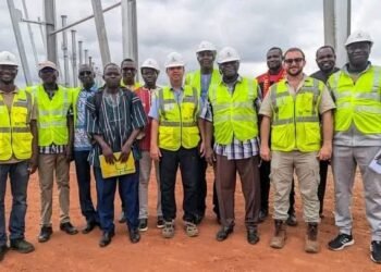 Burkina Faso : le stade de Léguema à mi-parcours