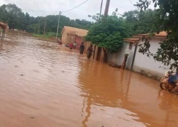 Siguiri : Bouré Balato sous les eaux après de fortes pluies