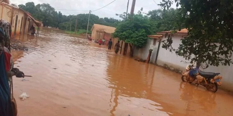 Siguiri : Bouré Balato sous les eaux après de fortes pluies