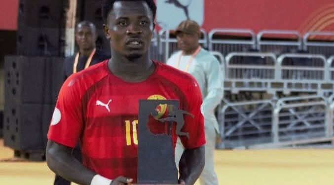 CHAN 2024 : Alhassane Bangoura de nouveau sacré Homme du Match