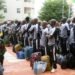Départ des élèves de l’ENA pour leur stage militaire