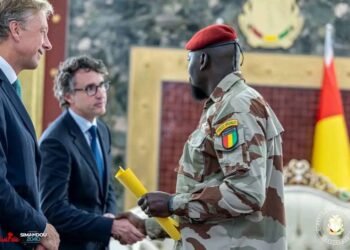 Guinée : le nouveau patron de Rio Tinto reçu par le président Mamadi Doumbouya