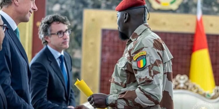 Guinée : le nouveau patron de Rio Tinto reçu par le président Mamadi Doumbouya