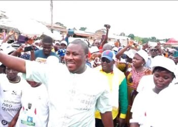Campagne référendaire : forte mobilisation à Fonodou pour Hamid Camara