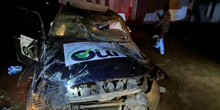 🚨 Accident à Coyah : quatre membres de l’EPG grièvement blessés