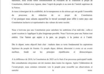 Une Constitution qui nous ressemble et nous rassemble