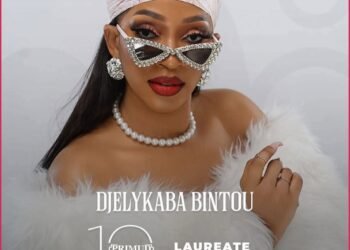 🎤 Djelykaba Bintou consacrée meilleure artiste d’Afrique de l’Ouest : une fierté pour la Guinée