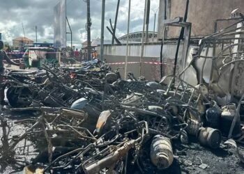Incendie à Cosa : d’importants dégâts matériels à une station-service