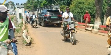 Faranah : le pont sur le fleuve Niger enfin en chantier