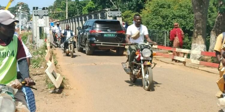 Faranah : le pont sur le fleuve Niger enfin en chantier