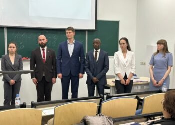 Université Goubkine : le Guinéen Alphonse Telliano décroche la mention « Excellent » pour sa thèse doctorale