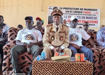 Mandiana : forte mobilisation pour la candidature du général Mamadi Doumbouya