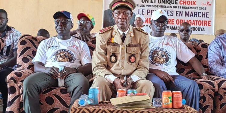 Mandiana : forte mobilisation pour la candidature du général Mamadi Doumbouya