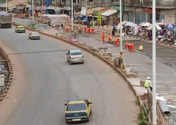 Reprise des travaux de réhabilitation sur l’axe Cimenterie–Baïlobaya