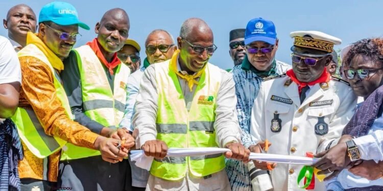 Boké : Inauguration de la Centrale d’Oxygène du Centre Hospitalier Régional