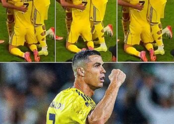 INSOLITE – Cristiano Ronaldo célèbre son 952ᵉ but par une danse endiablée
