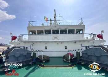 Réception officielle des premiers navires de transbordement de la CTG