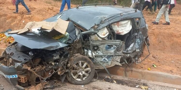Mamou : un accident spectaculaire fait trois morts, dont un gendarme