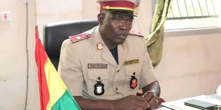 Guinée : Fin de fonction pour le préfet de Kankan, Kandia Mara, nommé à Guéckédou