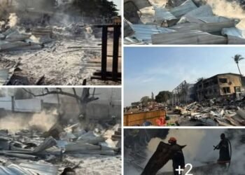 Taouyah : un important incendie ravage la plage Rogbané