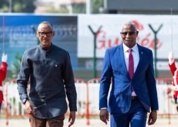 Conakry : le président rwandais Paul Kagame en Guinée pour la prestation de serment de Mamadi Doumbouya