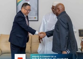 Investiture du Président de la République : la délégation chinoise accueillie à Conakry