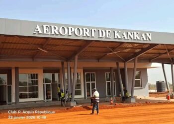 Aérodrome de Kankan : les travaux de reconstruction à un stade avancé