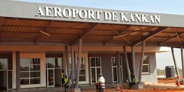 Aérodrome de Kankan : les travaux de reconstruction à un stade avancé