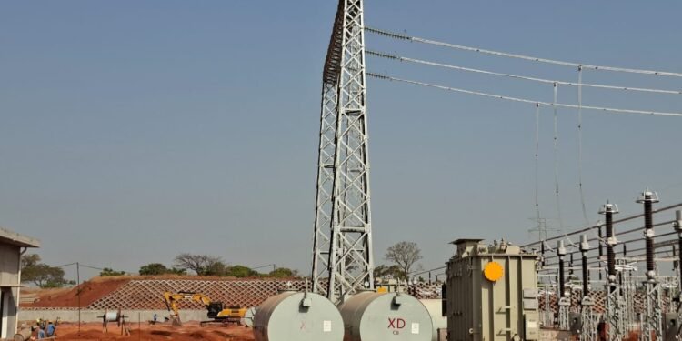 Interconnexion électrique Guinée–Mali : les travaux du poste régional de Kankan à un stade avancé