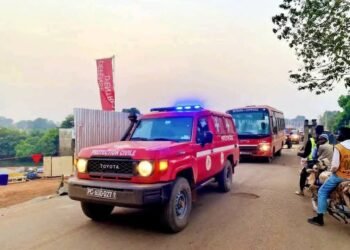 FARANAH : Les engins de la Protection civile réceptionnés dans la région