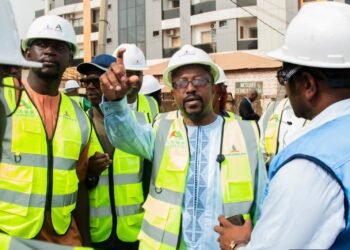 Le Ministre de l’Urbanisme, de l’Habitat et de l’Aménagement du Territoire, Mohamed Lamine SY SAVANE, a effectué une nouvelle visite de terrain