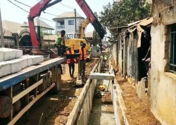 Yimbaya Faban : une voirie longtemps impraticable en cours d’aménagement