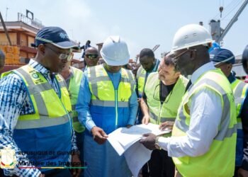 Guinée | Port et Transport : visite gouvernementale au Port Autonome de Conakry face à l’engorgement