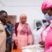 Santé : la ministre Khadijatou Khaïté Sall en visite au Centre de santé amélioré Madame Lauriane Doumbouya de Kobaya
