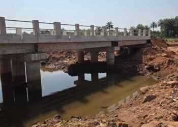 Boffa : un pont en construction à Tougnifily pour relier plusieurs localités