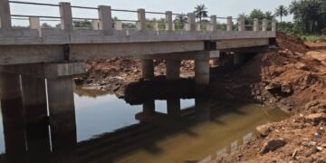 Boffa : un pont en construction à Tougnifily pour relier plusieurs localités