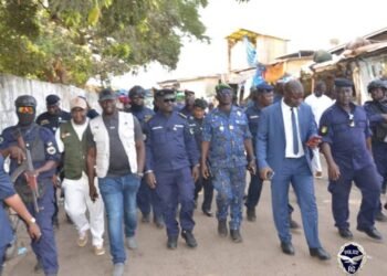 Conakry : vaste opération de déguerpissement au débarcadère de Boulbinet