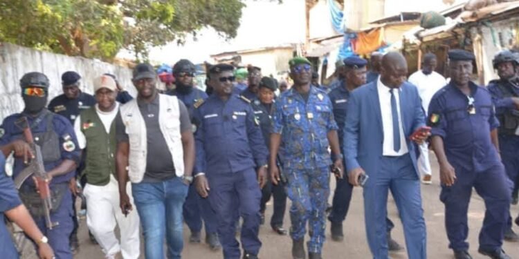 Conakry : vaste opération de déguerpissement au débarcadère de Boulbinet